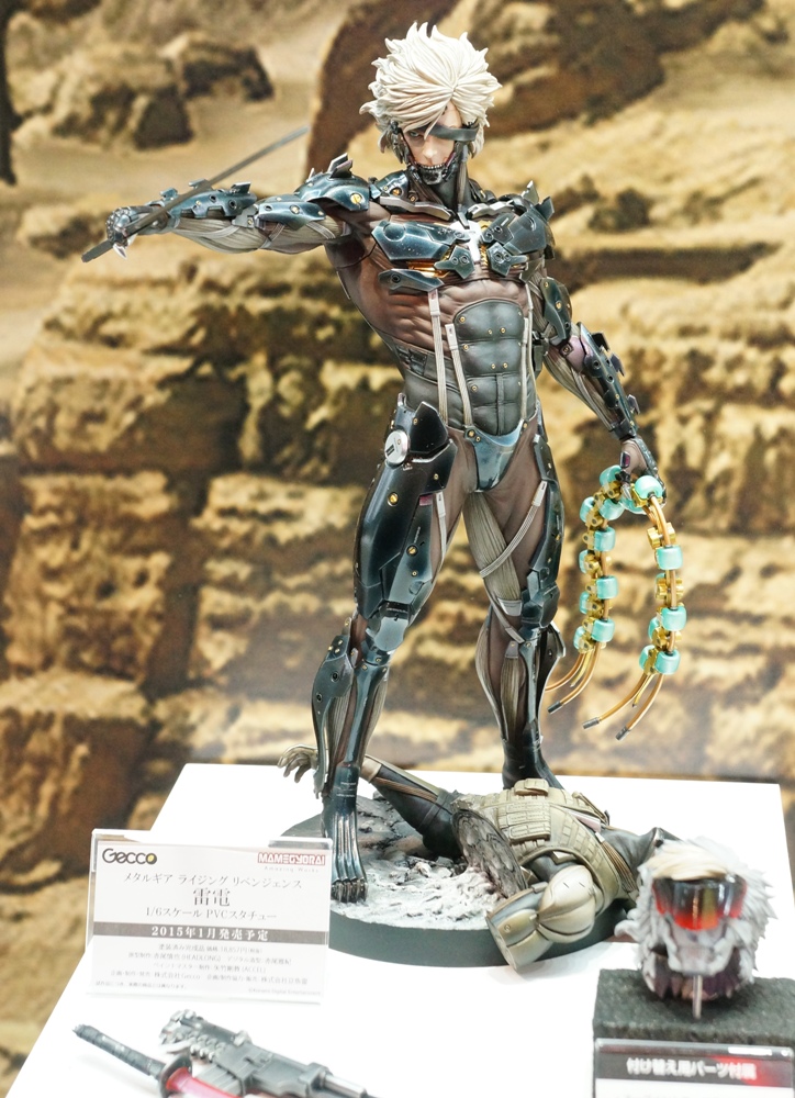 Gecco Metal Gear 雷電 スタチュー ホワイトアーマーVer. Gecco l Gear