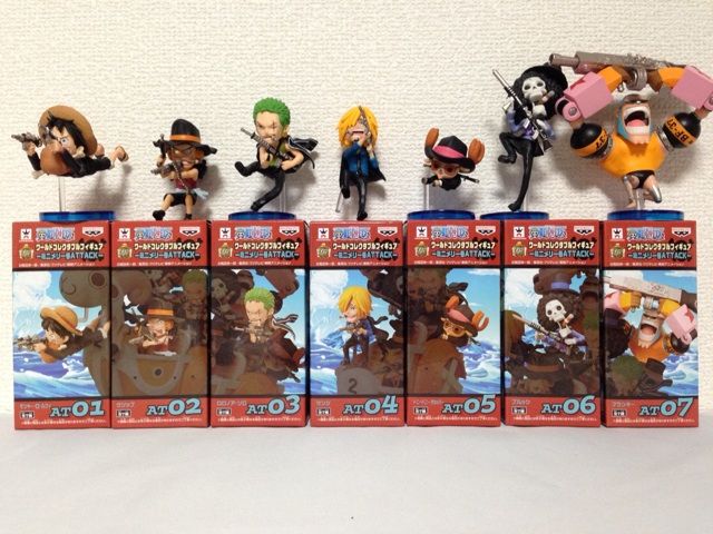 ワンピース ワーコレ - ミニメリー号 ATTACK - : チルチル フィギュア