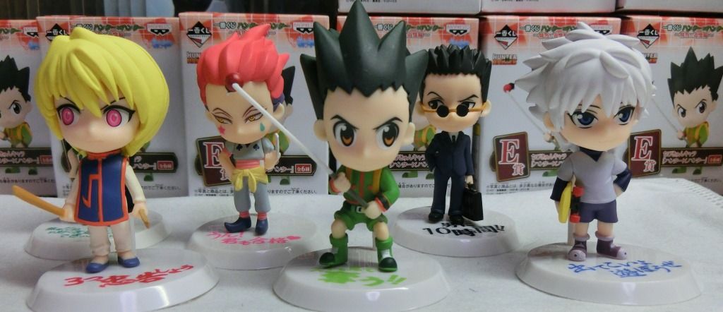 一番くじ HUNTERxHUNTER B賞イルミ C賞ヒソカ 下位賞おまけ付き 1番