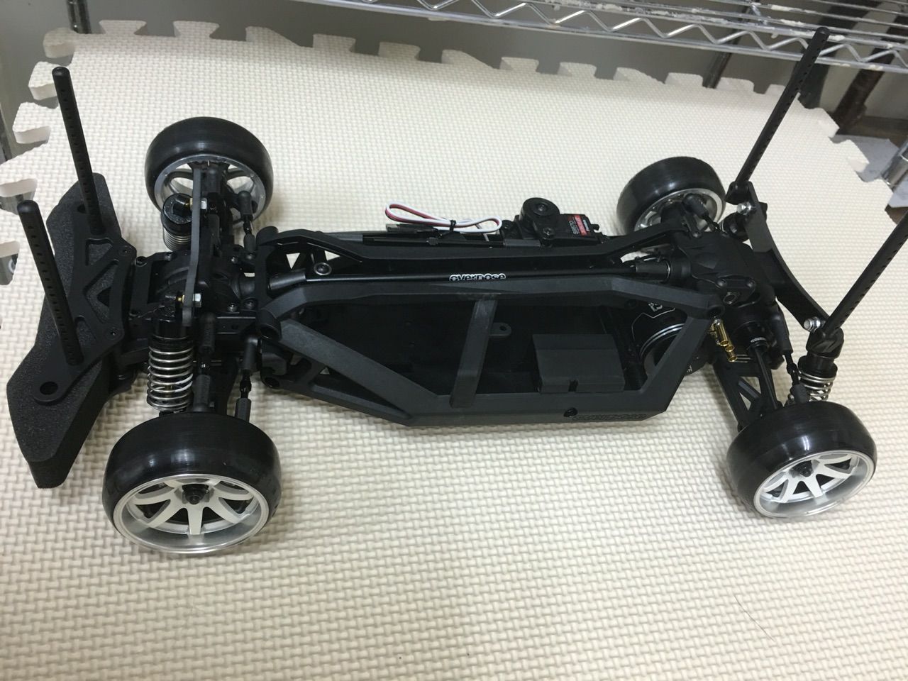 OVERDOSE ラジコンカー カーボンシャーシ ガルム OVERDOSE GALM フル