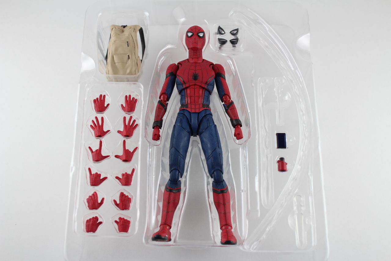 レビュー】S.H.フィギュアーツ スパイダーマン(ホームカミング