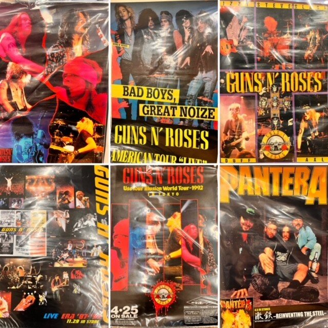 ガンズ・アンド・ローゼズ メンバーサイン入り写真+証明書 ガンズ