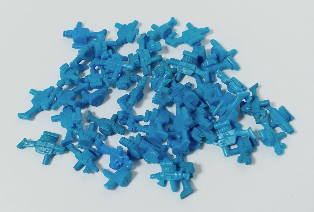 ガン消しのパーツの見分け方1 ザク系 パーツ 武器 違い SDガンダム