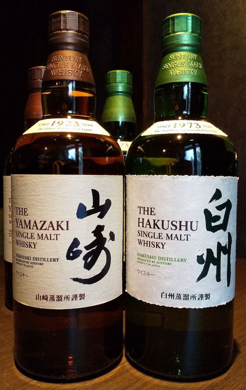 白州ノンエイジ（NV）年代仕分け : 伏見蒸溜館～備忘録(継続更新中)