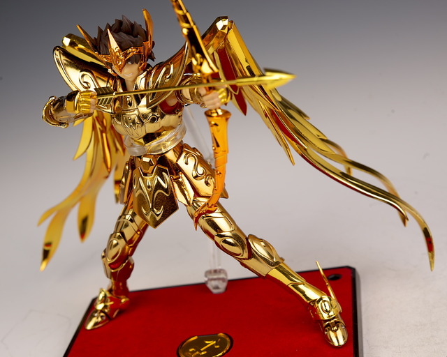 聖闘士聖衣神話EX サジタリアス星矢 GOLD24 24金の輝き！ 公式ページに