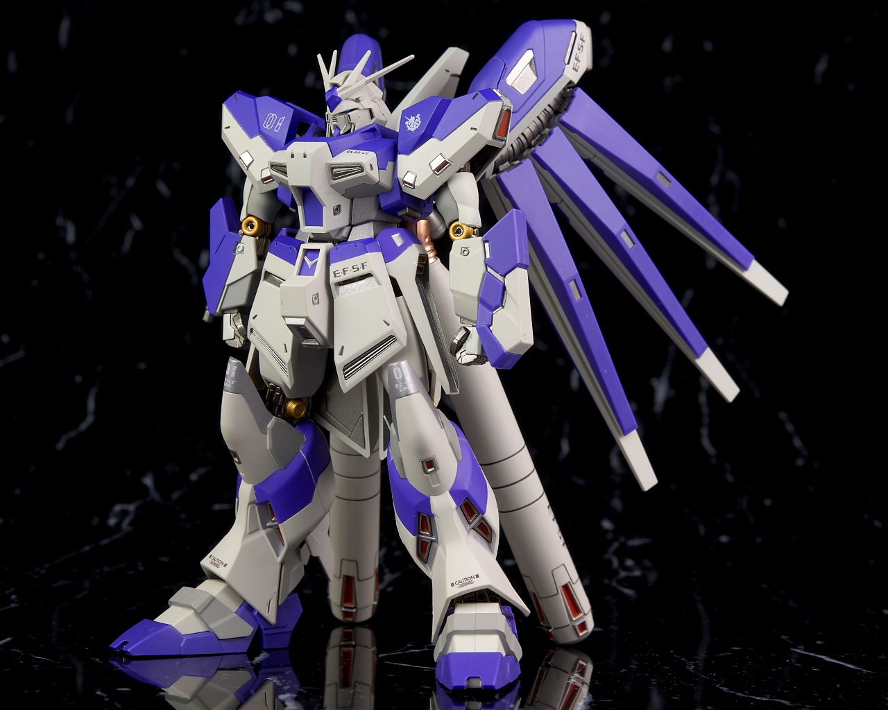 メタルロボット魂Hi-νガンダム & ロボット魂 ナイチンゲール METAL