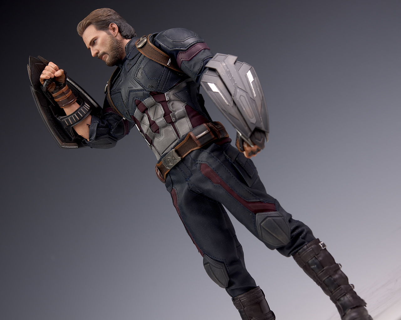 キャプテン・アメリカ（DX版）インフィニティ ホットトイズ Amazon