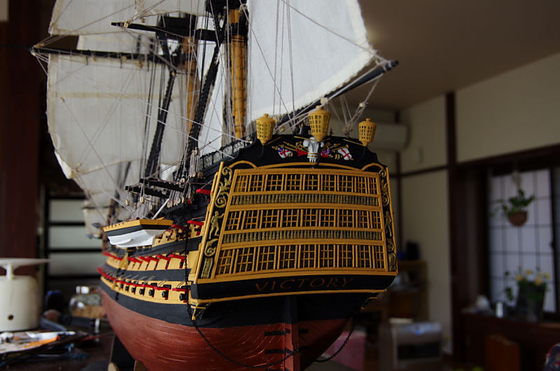 全120巻 ディアゴスティーニ HMS VICTORYを作る 帆船工作台付き 全120