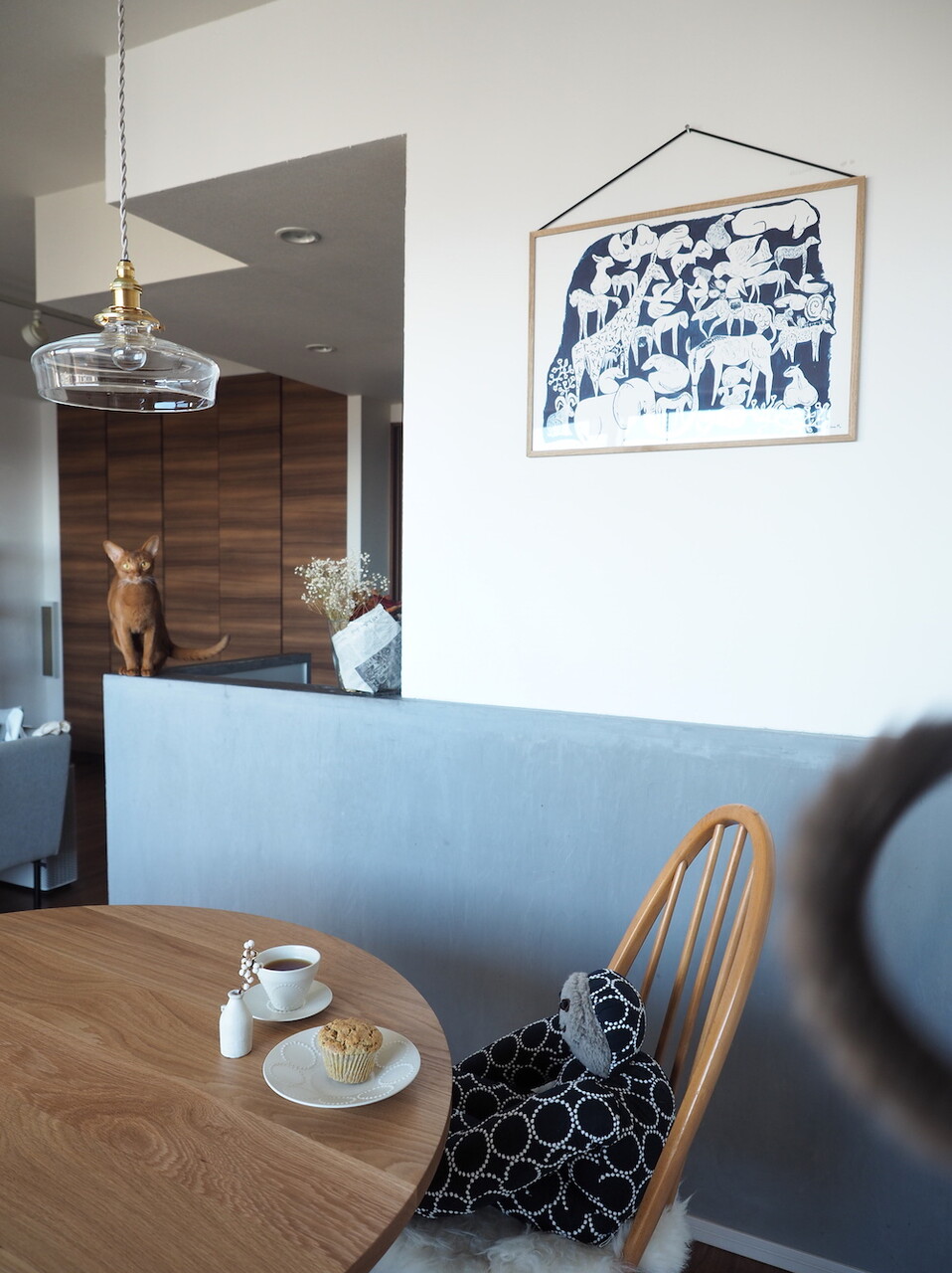 ミナペルホネンのポスター「life puzzle」 : おうちごはんとおかしと