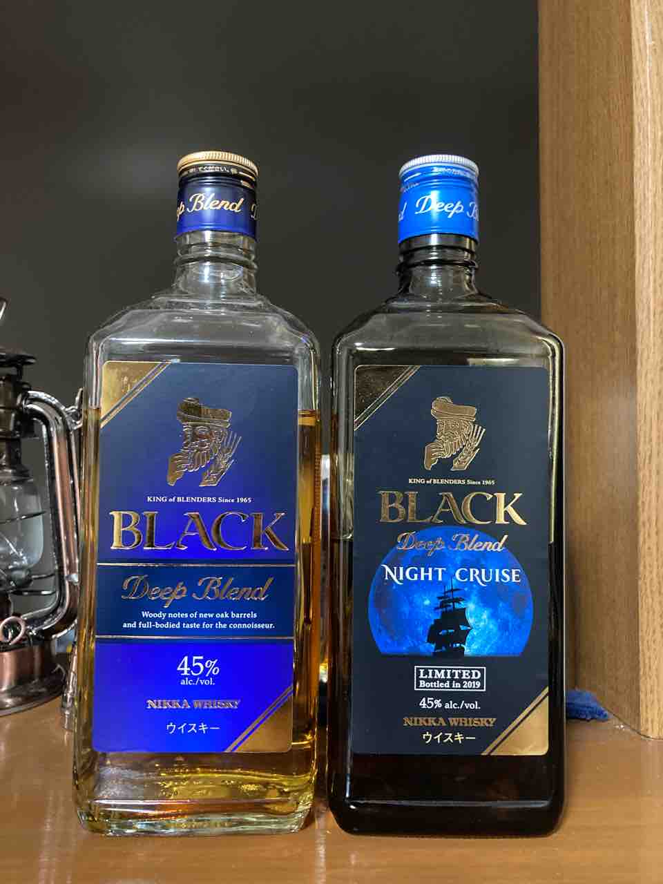 ニッカ ブラックニッカ ナイトクルーズ クロスオーバー 初代ラベル3本