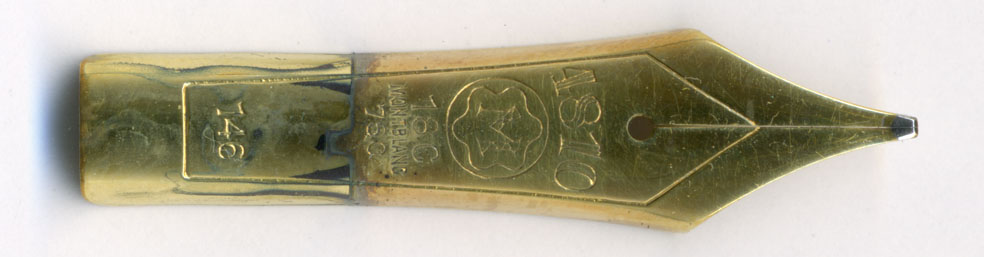 Montblanc 70年代 No.146 18C-B 】 調整報告 〕アーカイブ : 万年筆