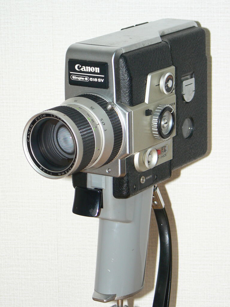 キャノン Canon Single-8 518 SV 8mmシネカメラ キャノン Canon Single