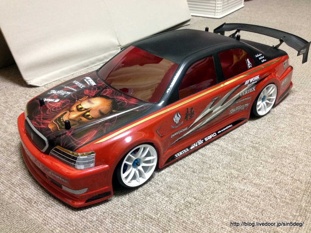 overdose オーバードーズJZX100 クレスタ エアロセット ボディ