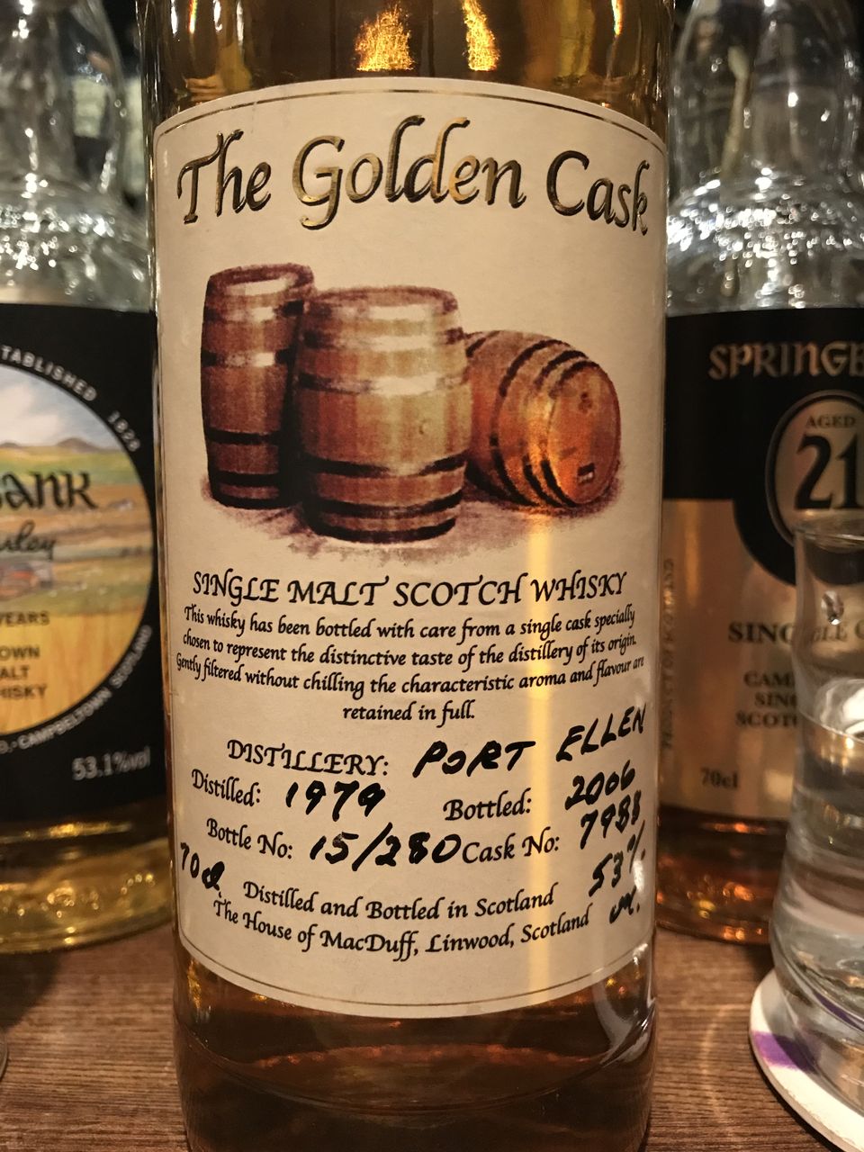 世界限定355本】 ポートエレン 25年 Golden Cask 1982 世界限定 355本