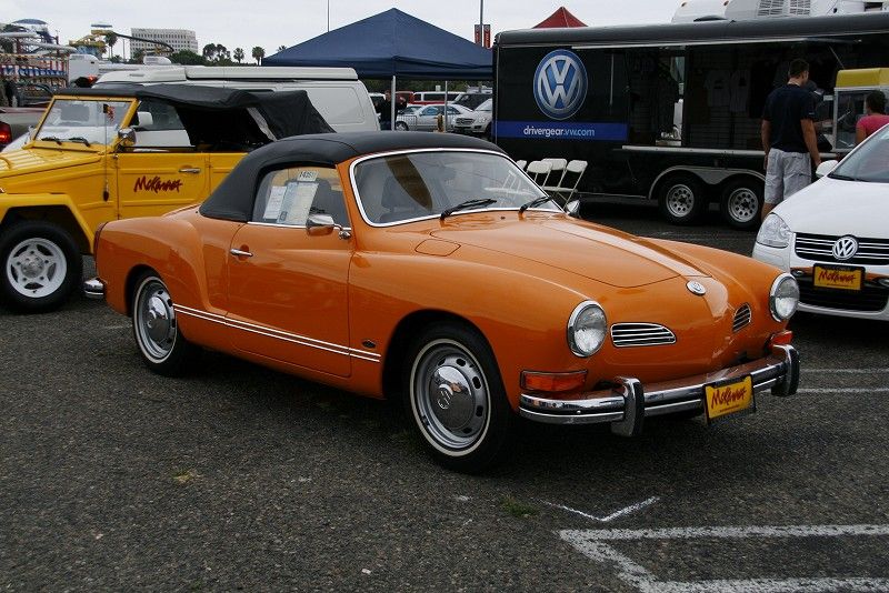 以前所有してました、最終1974年カルマンギアのウインカーレンズ左右 初歩