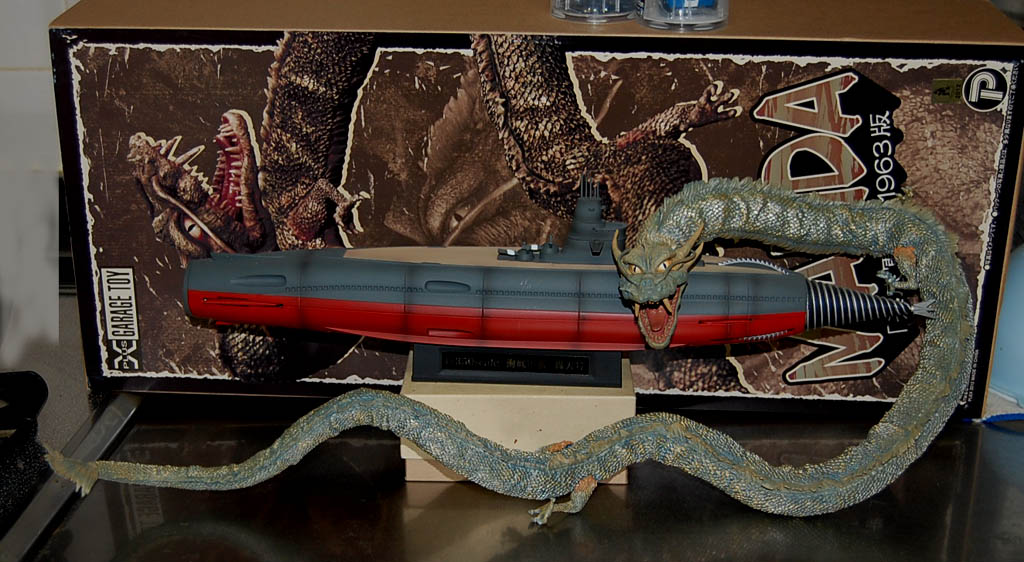 超リアル！エクスプラス 東宝30センチシリーズ マンダ 海底軍艦