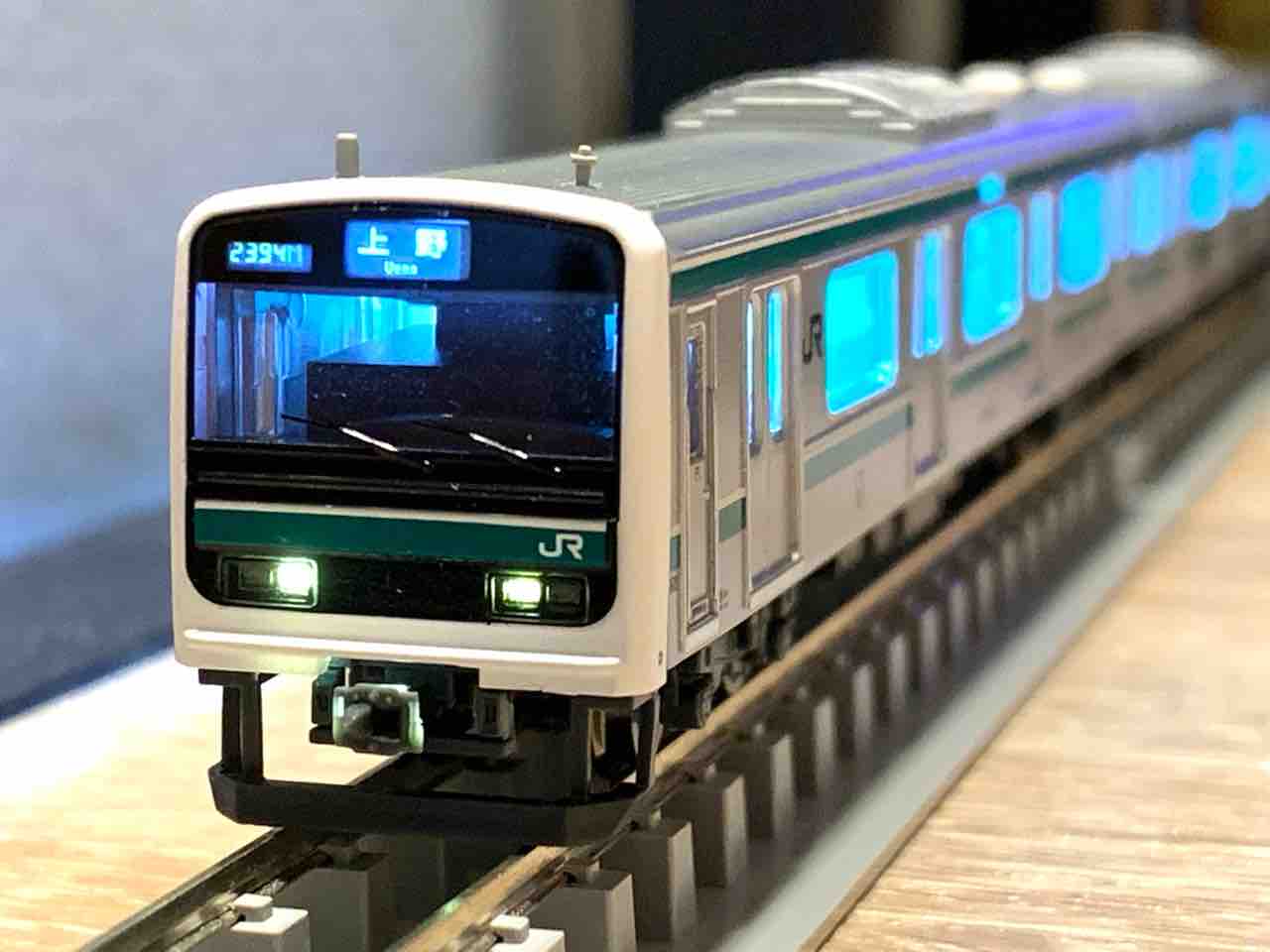 マイクロエース A-3895 E501系 床下グレー・トイレ付 基本6両セット