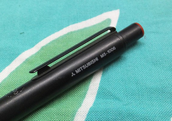 三菱鉛筆「M5-1006 ペンシル」レビュー : テーゲー日記 〜文具と万年筆