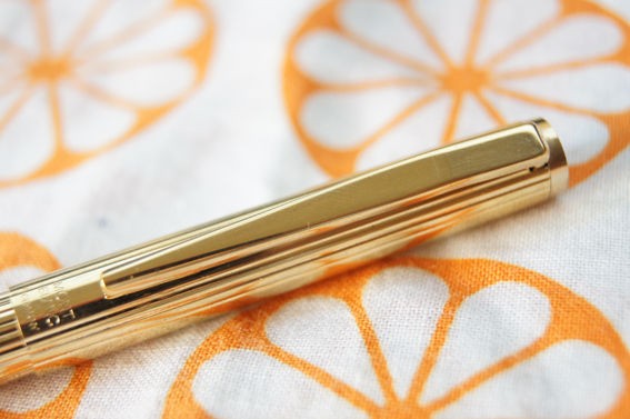 モンブラン「ノブレス No.1147 金張り 万年筆」レビュー : テーゲー