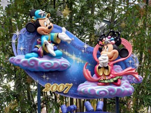 Disney Store 限定 2007年 七夕 ピンバッジ セット LE500 Disney Store