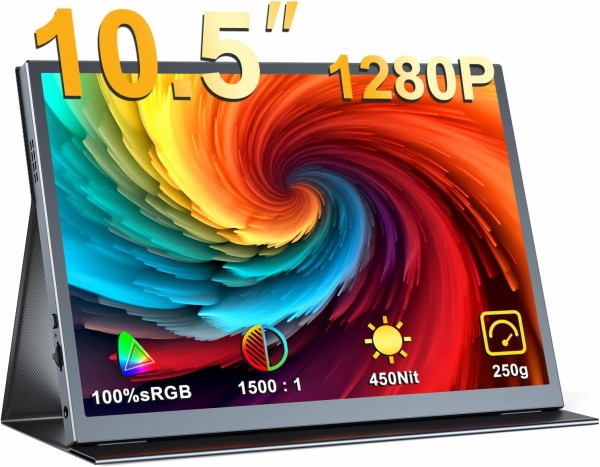 VisionOwl モバイルモニター 10.5インチ XL-105 レビュー】VisionOwl