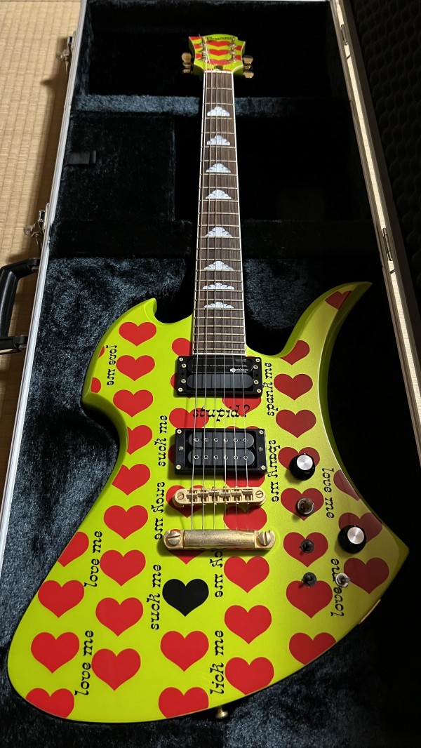 Burny hide モデル ピックアップ X JAPAN サイケデリック