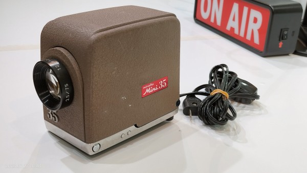 1956/昭和31/MINOLTA/mini35/幻燈機/スライド映写機/P-ROKKOR 75mm F2