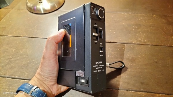 SONY TC-1065B ポータブルカセットレコーダー 動作未確認 Apple保証