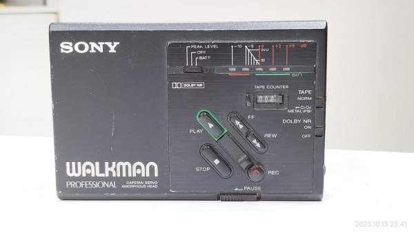 1985/昭和55年/SONY/WM-D3/ウォークマンプロフェッショナル/録音対応