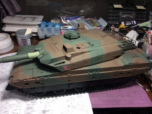 タミヤ 1/16RC 陸上自衛隊 10式戦車 フルオペレーション : 〜hontepeta