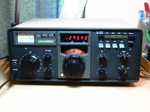 JRC NRD-505 メンテナンス : de JA1GGQ TOKYO