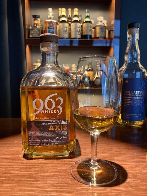 笹の川酒造 963 アクシス ブレンデッド ウイスキー : ジャパニーズ