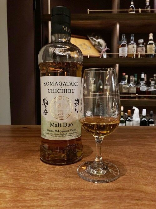 本坊酒造 マルスウイスキー モルトデュオ 駒ヶ岳×秩父 ブレンデッド