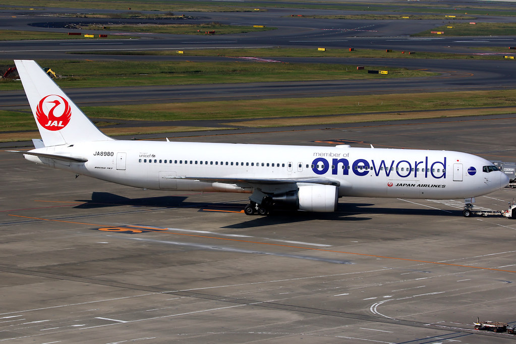 Japan Airlines | Boeing 767-300 | JA8980 | oneworld livery… | Flickr