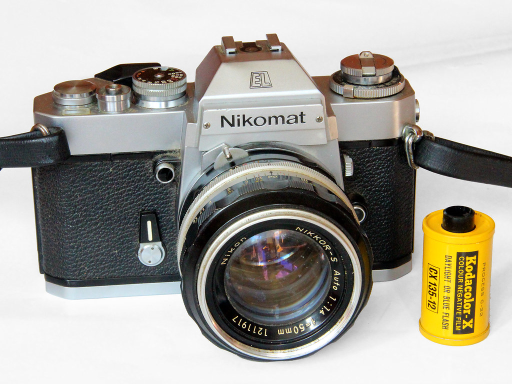 Nikomat EL with Nikkor 50mm/1.4 | The Japanese-labeled versi… | Flickr