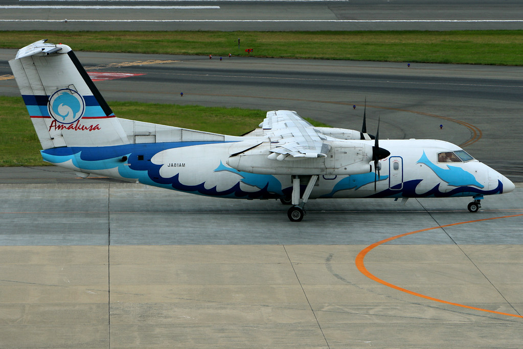 Amakusa Airlines | Bombardier DHC-8 Q100 | JA81AM | Fukuok… | Flickr
