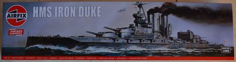 1/600 HMS Iron Duke (A04210V) ~ In-box Review - Ships & Boats