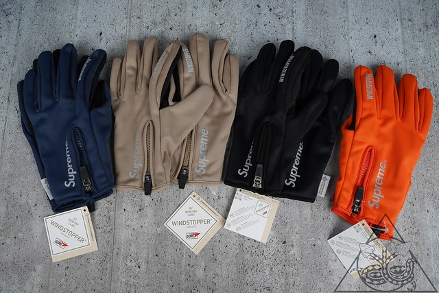 Supreme 24FW Windstopper Zip Gloves-Hydra | Garment N'sneaker 2011