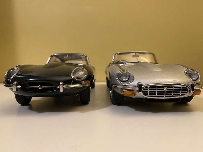 Jaguar E Type Series I and III (New addition: KK-Scale Mk1