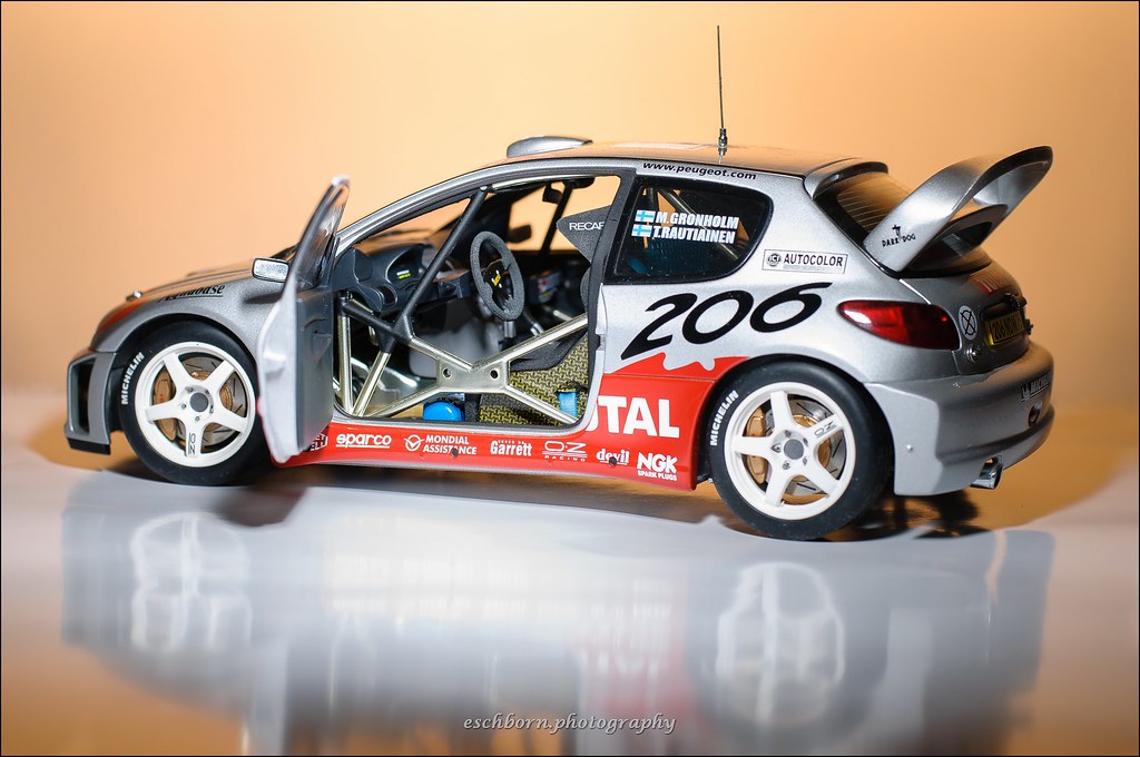 プジョー 206 WRC スペアボディセット プジョー 206 WRC スペアボディ