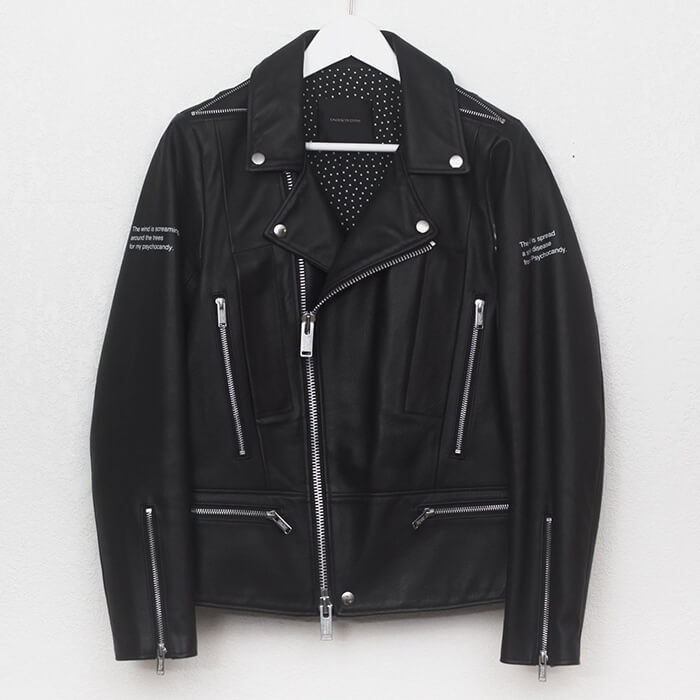 スタイルや生き方にも通じるアンダーカバーのライダースジャケット