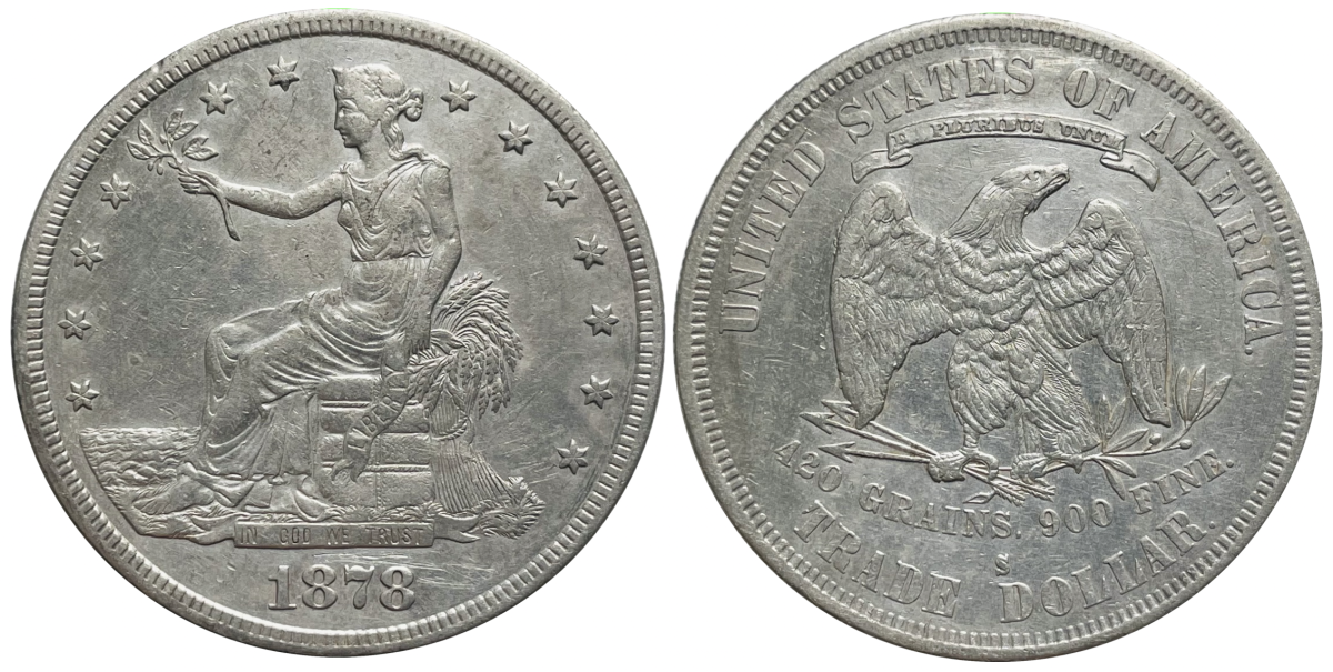 1900年 アメリカ モルガン1ドル 1900年 ノーミント 未使用