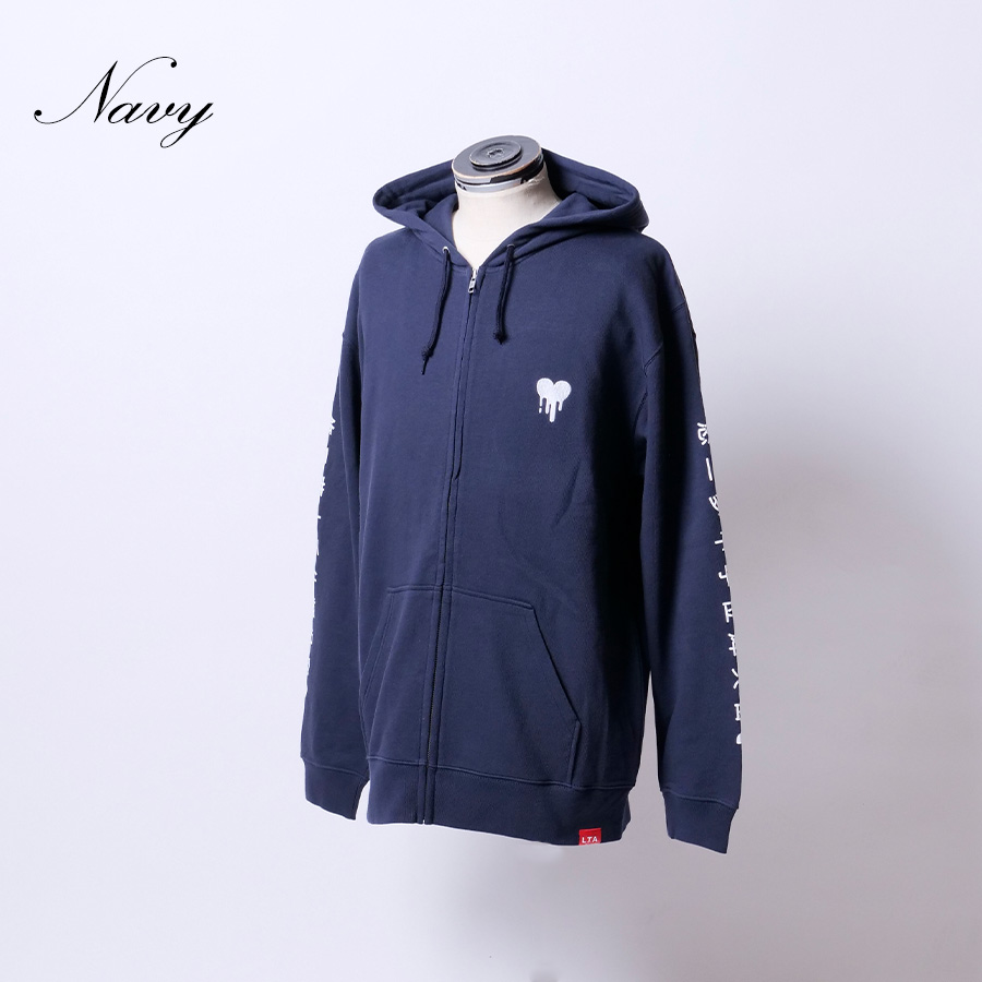 SCHLITZE ネイビー パーカー M YUKI パーカー グッズ SCHLITZE