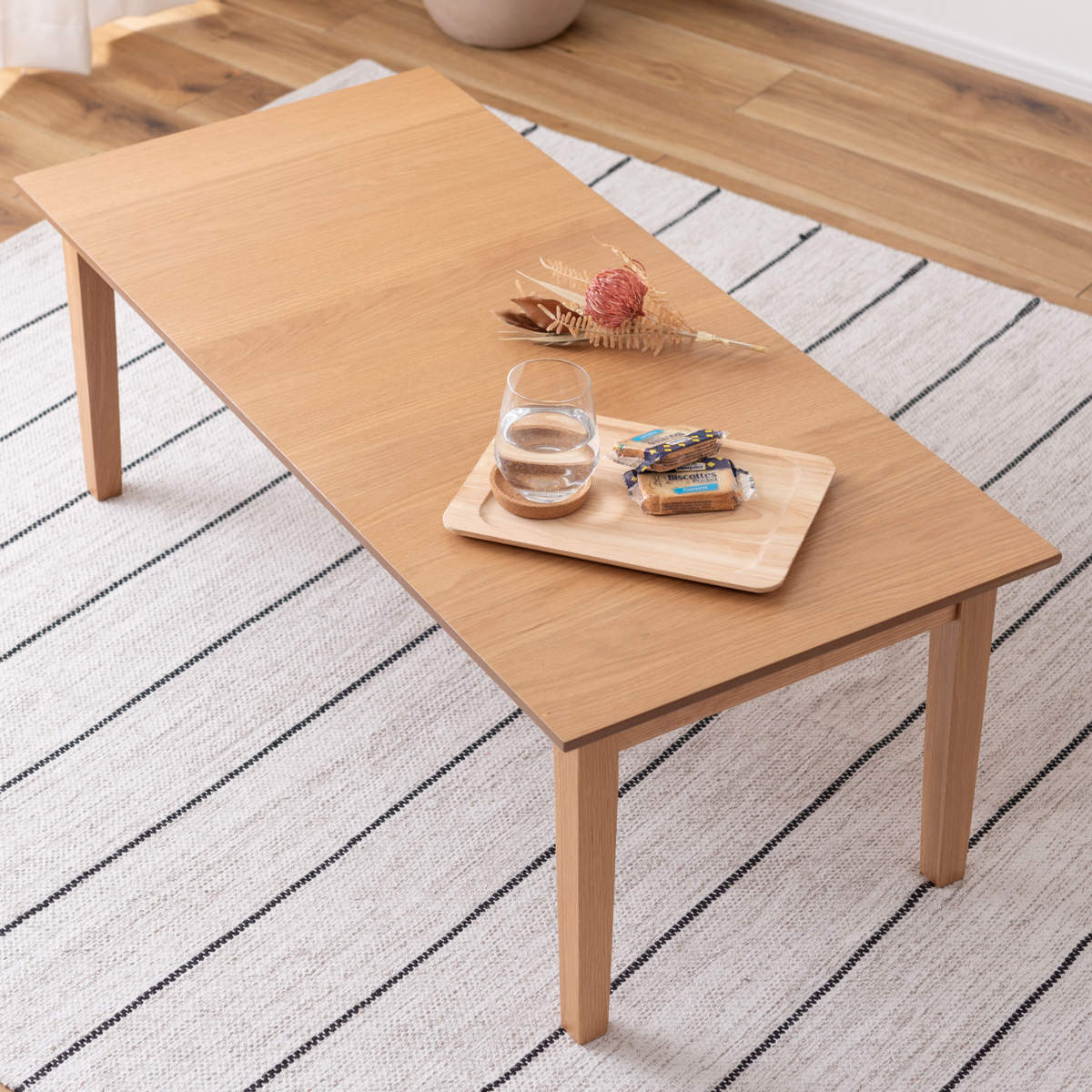 専用品 ローテーブル 木製ローテーブル・オーク材 リビングテーブル