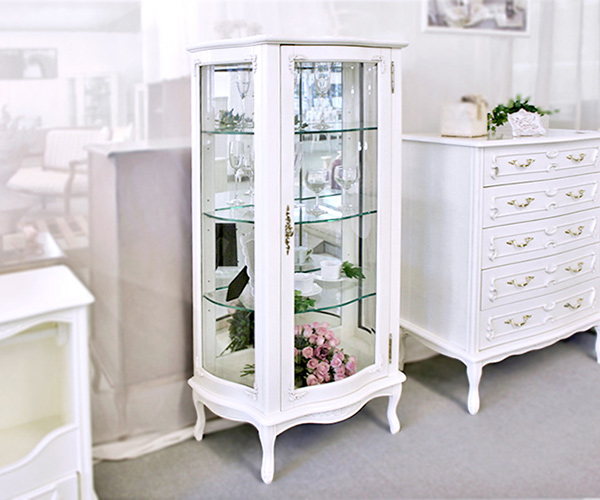 アンティーク キュリオケース ショーケース コレクションケース 飾り棚