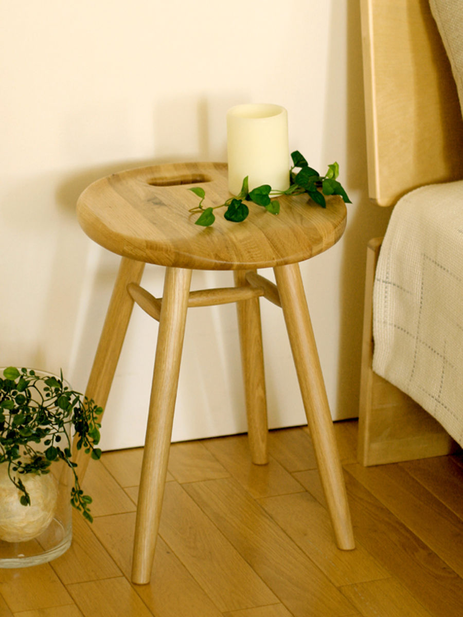 天然アロマウッド 切株スツール・テーブル・無垢無塗装・オーガニック