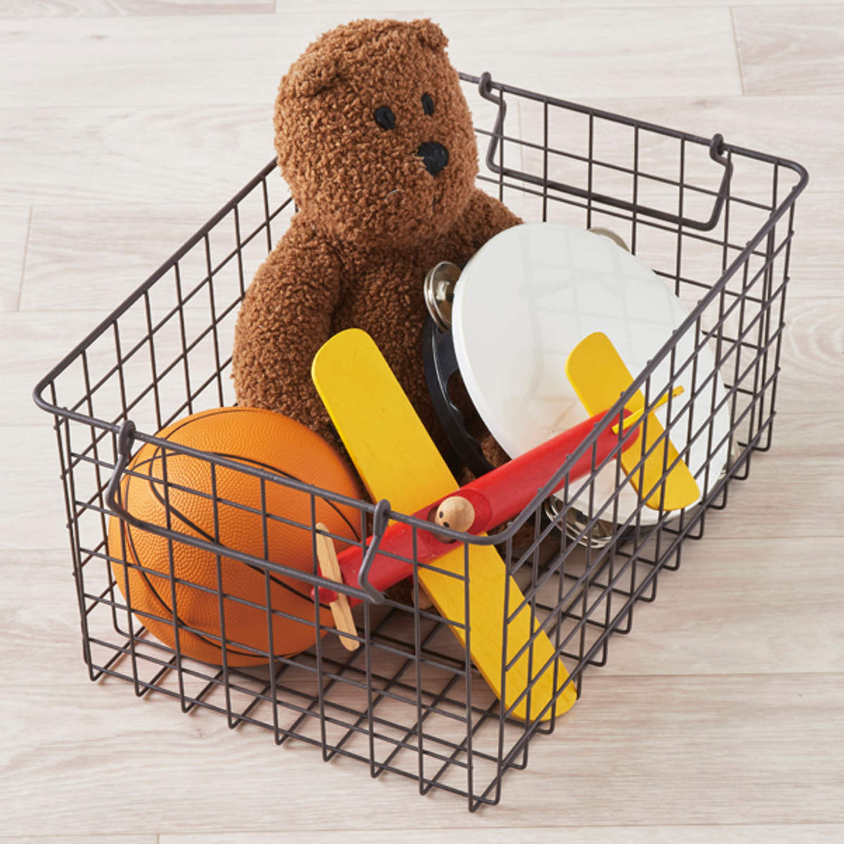 ワイヤーバスケット スタッキング LL 深型 バスケット かご スチール