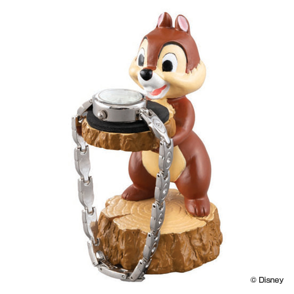 dショッピング |ウォッチスタンド チップ＆デール チップ 時計 収納