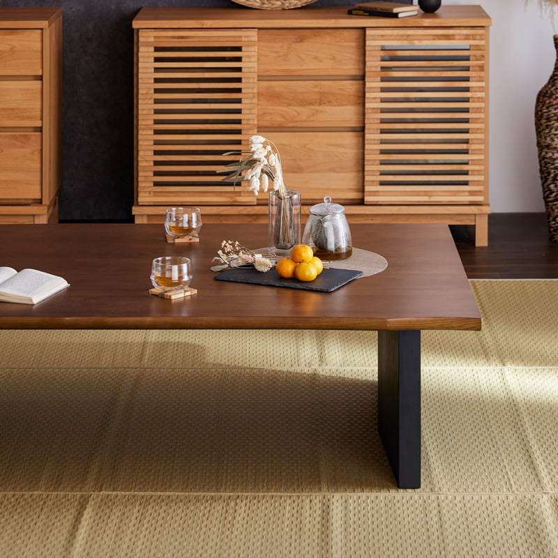 組立・設置配送付》 座卓 センターテーブル 幅180cm 食卓 広い 一枚板