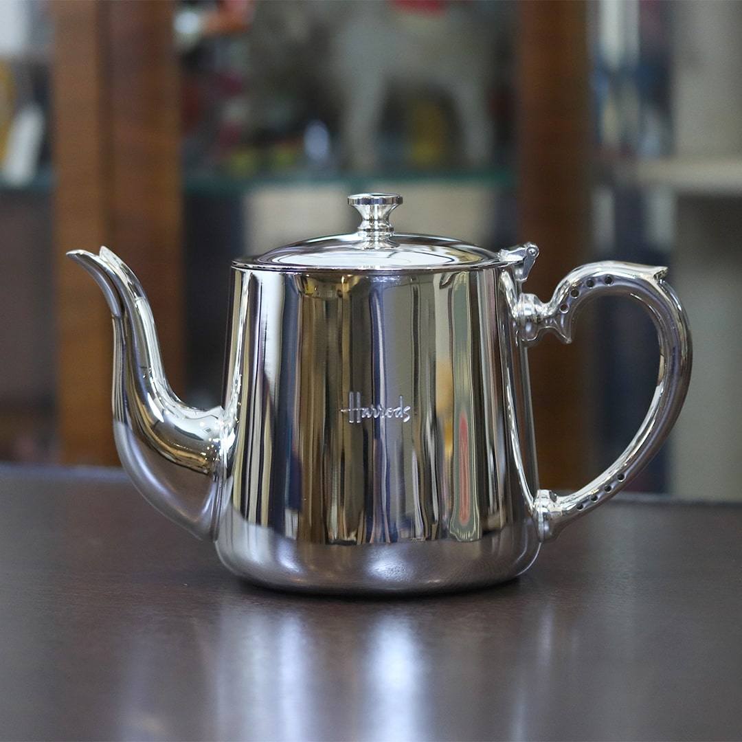 Hroar Prydz シルバーとギロシェエナメルガラス製ソルト&ペーパー